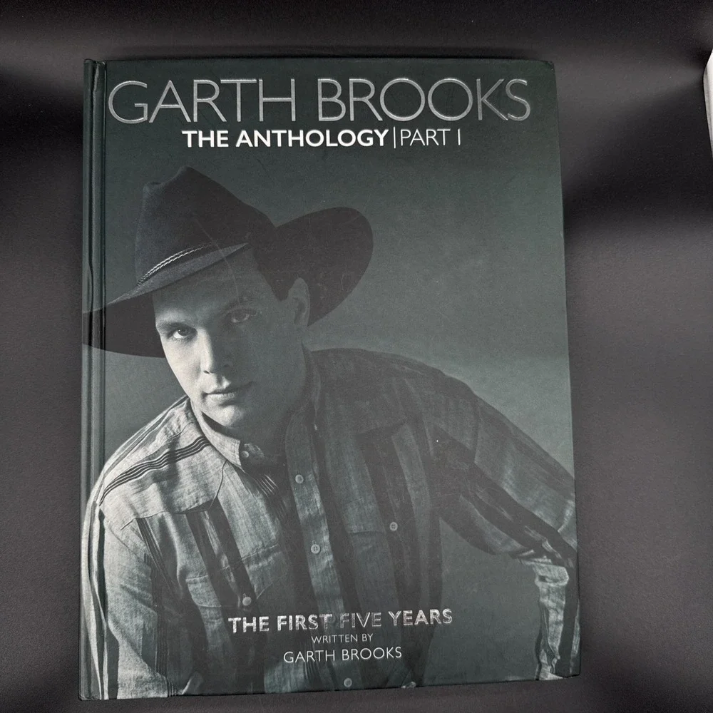 Garth Brooks The Anthology Part 1 Hardcover Book 5 CDs Included